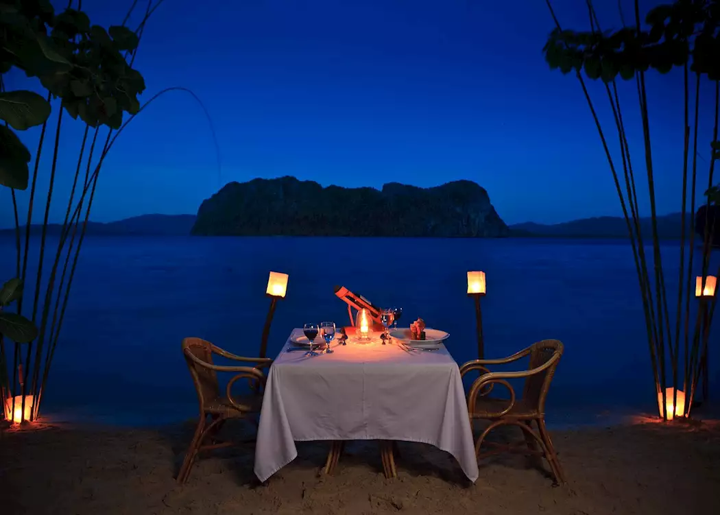 423260 private dining at el nido lagen island resort el nido